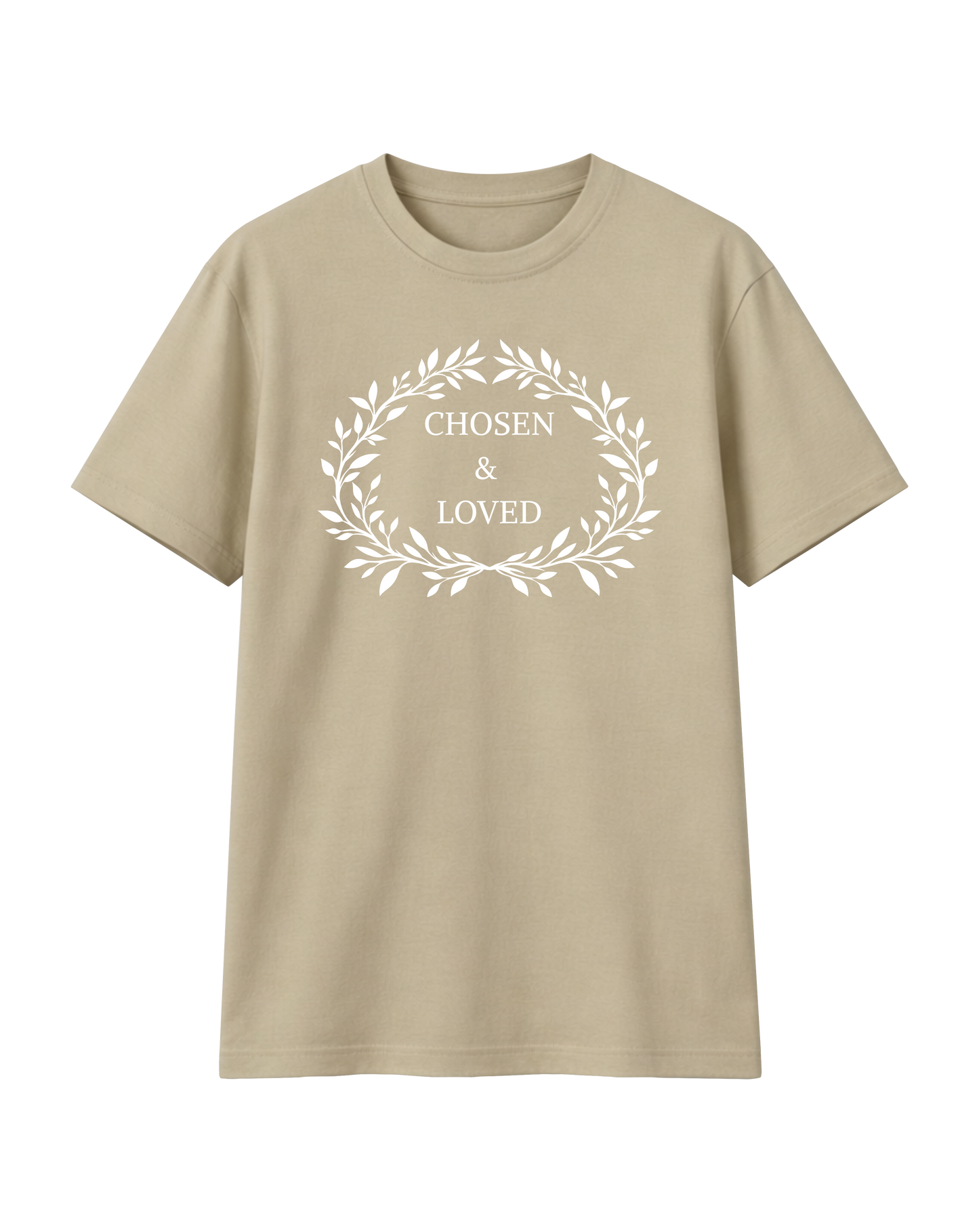 Chosen & Loved Wreath Tee