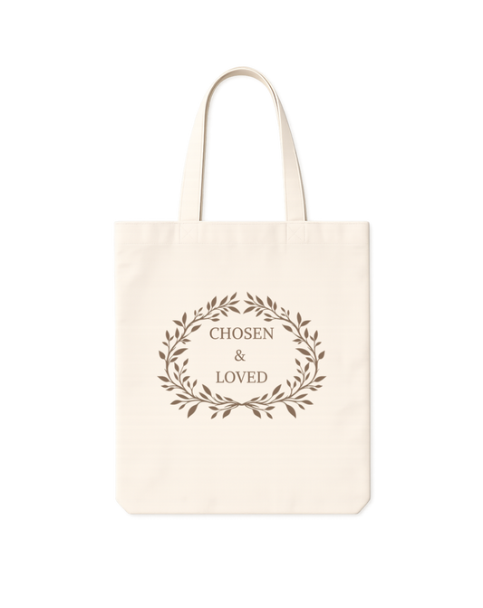 Chosen & Loved Wreath Tote